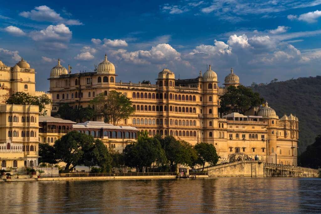 Stadt Palast Udaipur Rajasthan