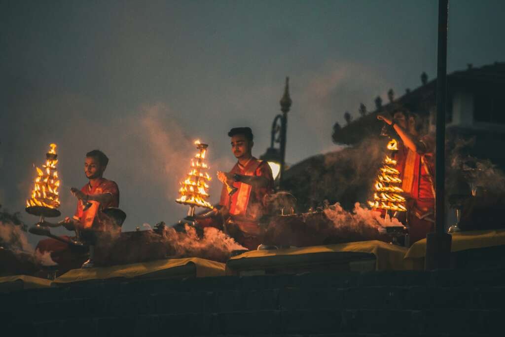 Varanasi Ganges Indien Rundreise