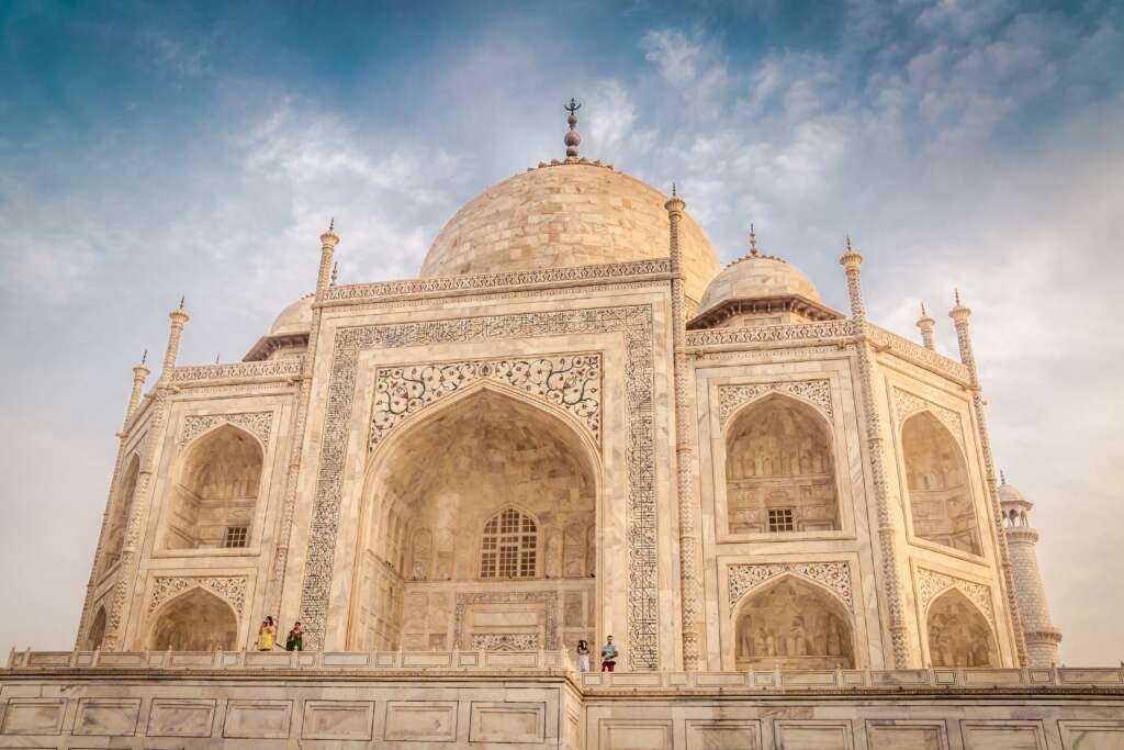 Taj Mahal von nah