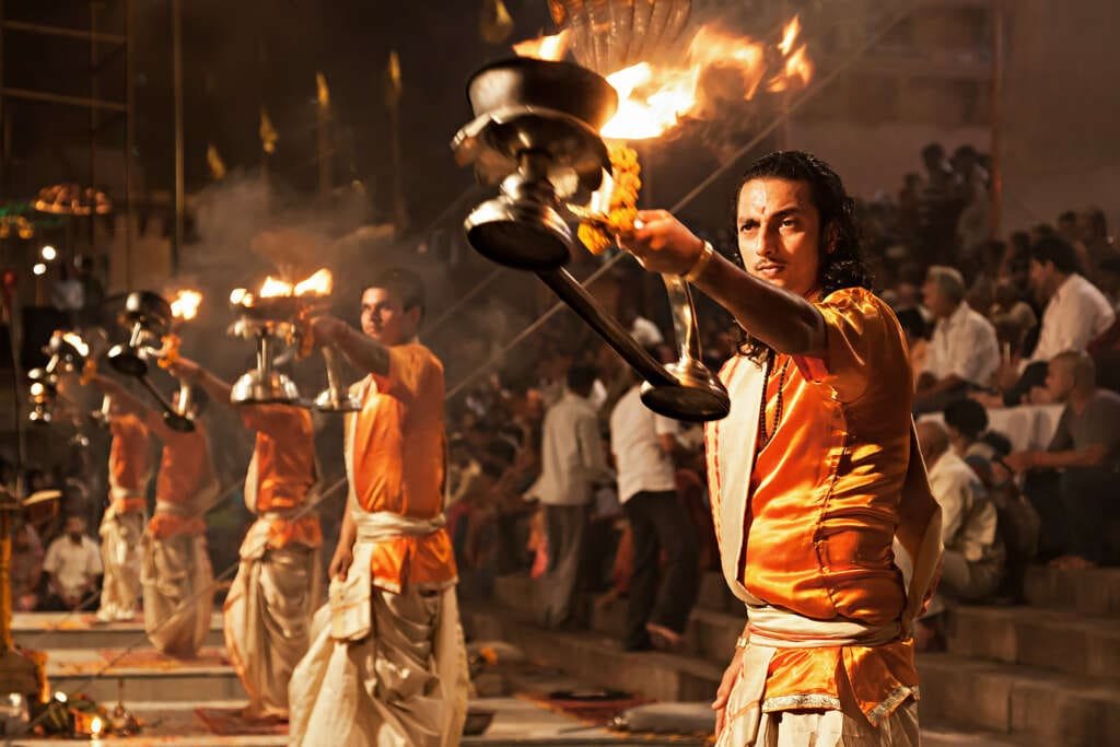 Ganga Gebet Indien Rundreise
