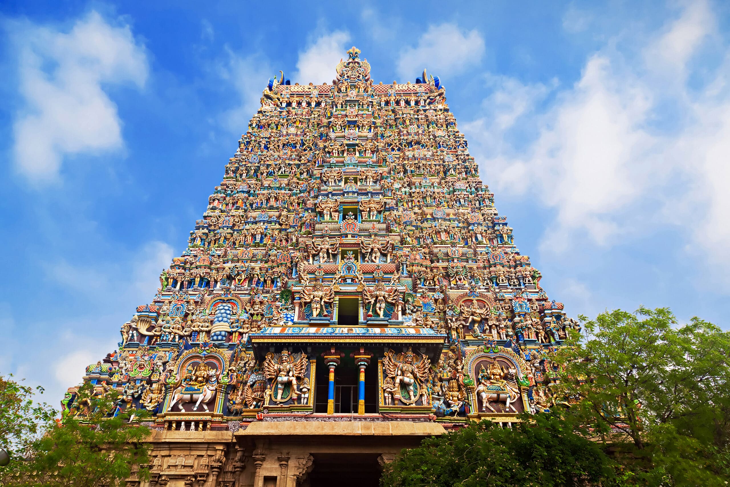 Menakshi Temple, Madurai, Tamil Nadu, India
