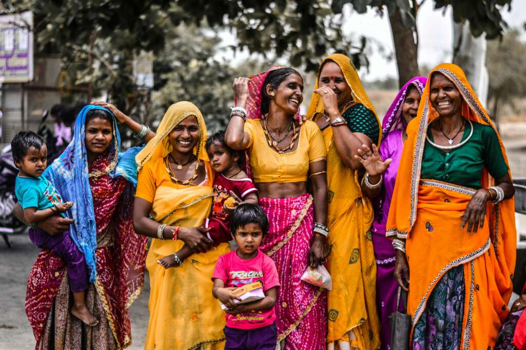 Rajasthani Frauen Rundreise