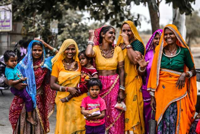 Rajasthani Frauen Rundreise