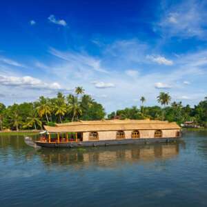 Hausboot wohnen Kerala Backwaters