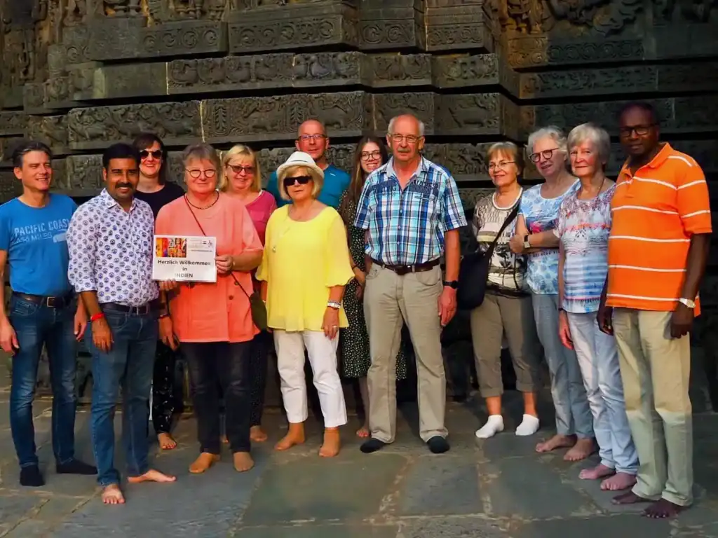 Kleingruppenreisen Indien und Halebidu Temple in Karnataka