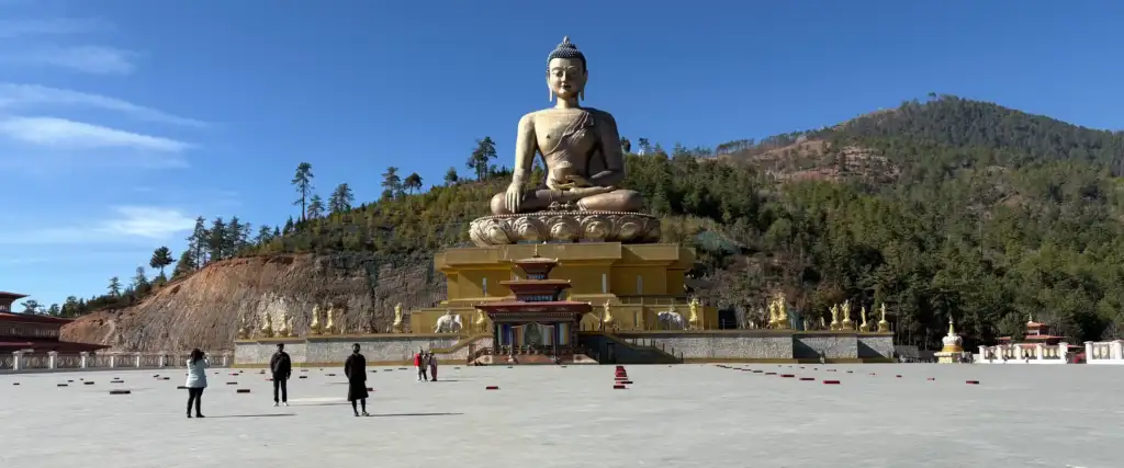 Thimpu Bhutan Rundreise Budhha