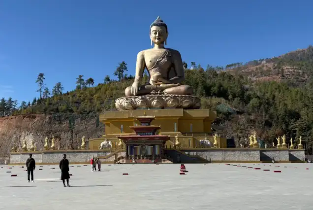Thimpu Bhutan Rundreise Budhha